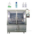 Automatic liquid filling and capping machine